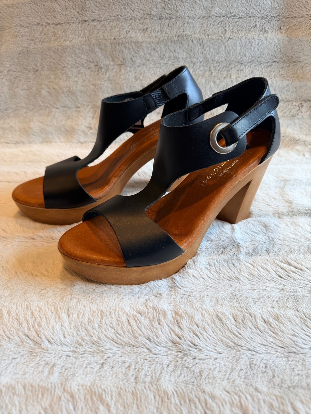 Eric Michael Ginger Platform High Heels